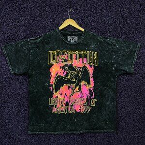 Led Zeppelin Fallen Angel Water color Tshirt size 2XL